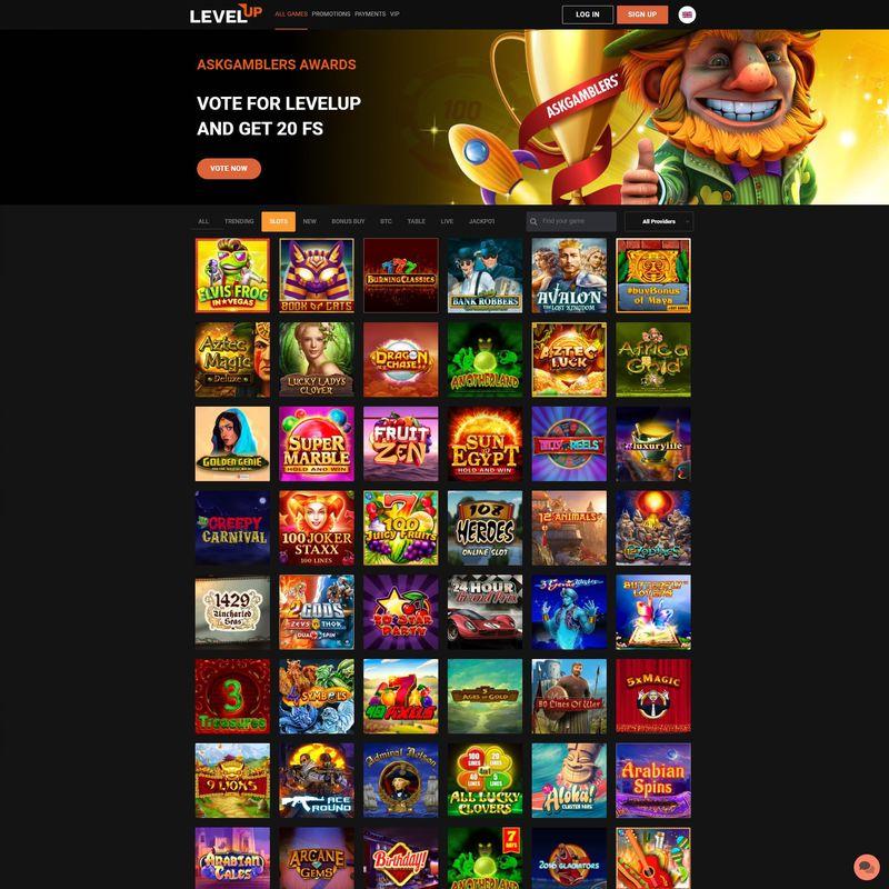 LevelUp Casino Evaluation 2026: Complete Introduction of Games, Bonuses, and Licensing